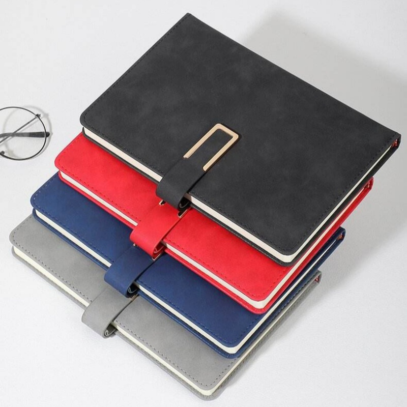 Leather Work Notebook - Taccuino Vintage in Pelle A5 con