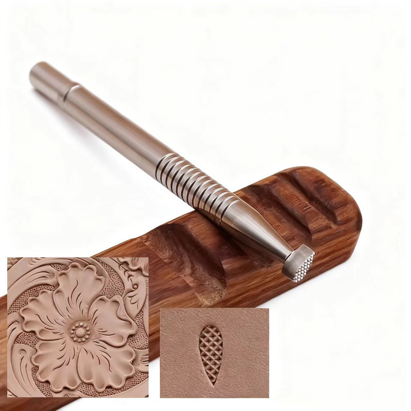 Leatherwork Embossing - Set di timbri per sfondo Arabesque
