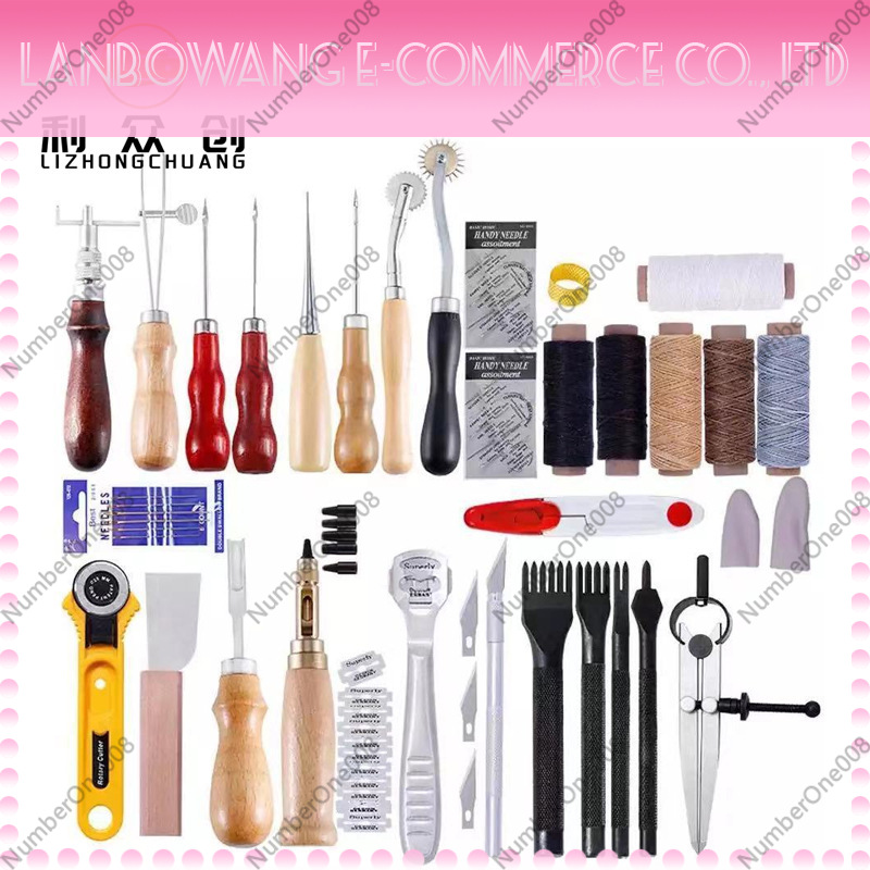 Leatherwork Repairs - Set di Attrezzi per Lavorazione Pelle