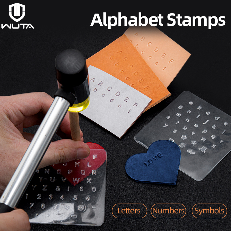 Leatherwork Embossing - WUTA 3 pezzi stampaggio in pelle