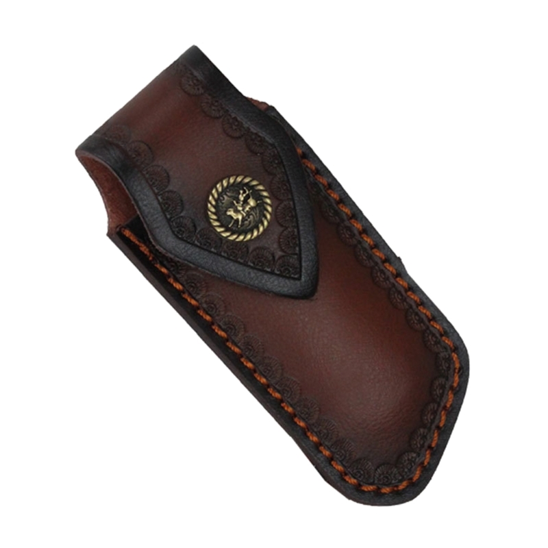 Leatherwork Embossing - Copricoltelli in pelle alla moda Sacchetti