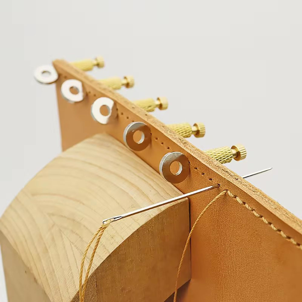 Leatherwork Projects - 5 pezzi di posizionamento per sutura