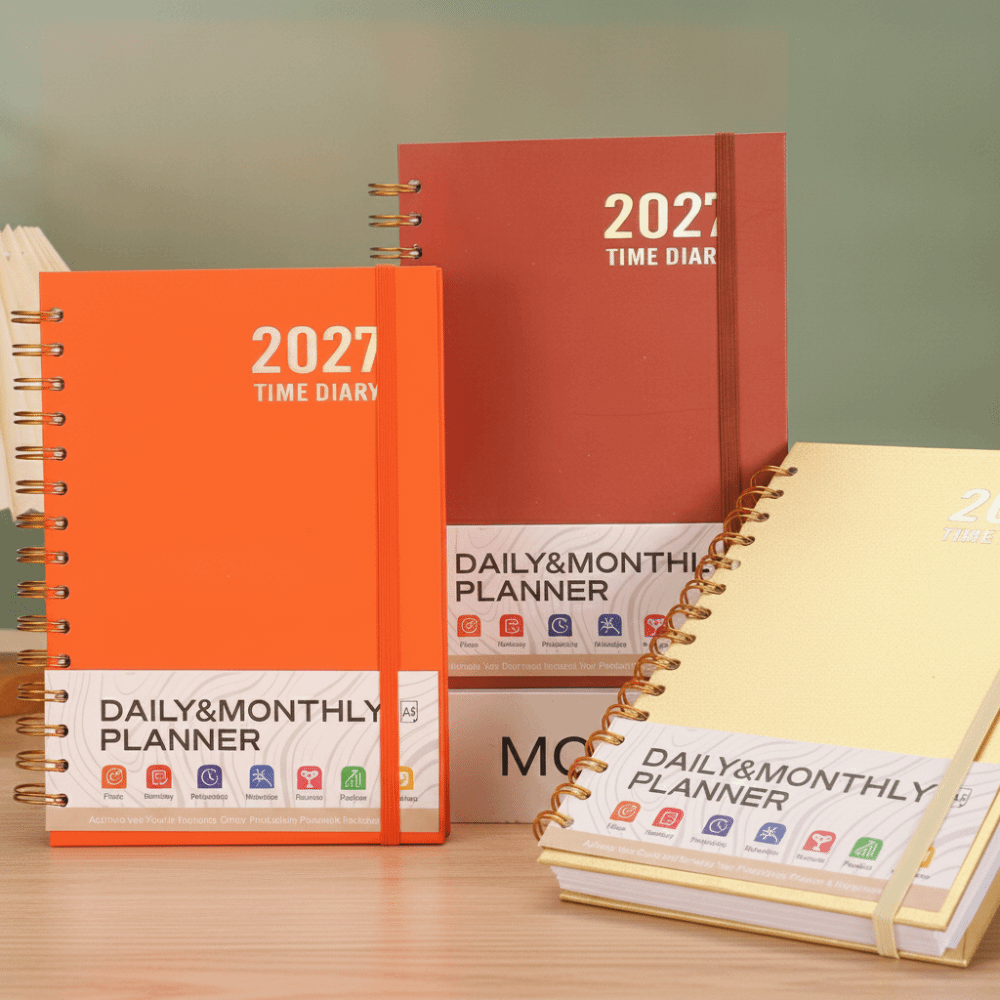 Leatherwork Plans - Nuovo Agenda A5 2027 in Inglese,