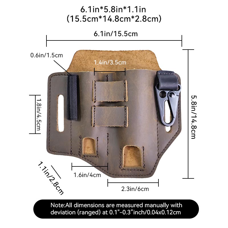 Marsupio tattico con fodero mu - Leatherwork Knife Sheath recensione e prezzo