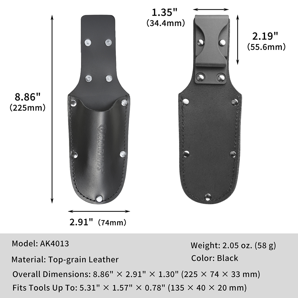 Portautensili in Pelle Harnds, - Leatherwork Knife Sheath recensione e prezzo