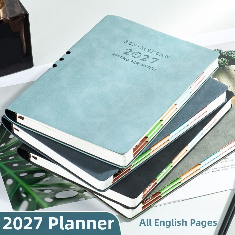 Agenda 2027 in inglese, blocco - Leatherwork Plans recensione e prezzo
