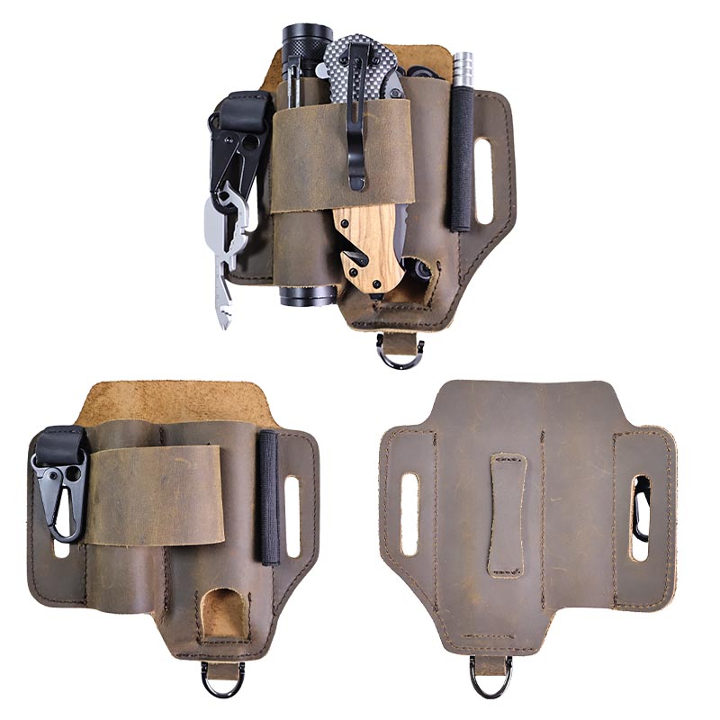 Marsupio tattico in vera pelle - Leatherwork Knife Sheath recensione e prezzo