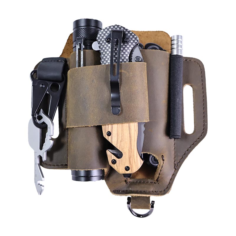 Marsupio tattico in vera pelle - Leatherwork Knife Sheath recensione e prezzo
