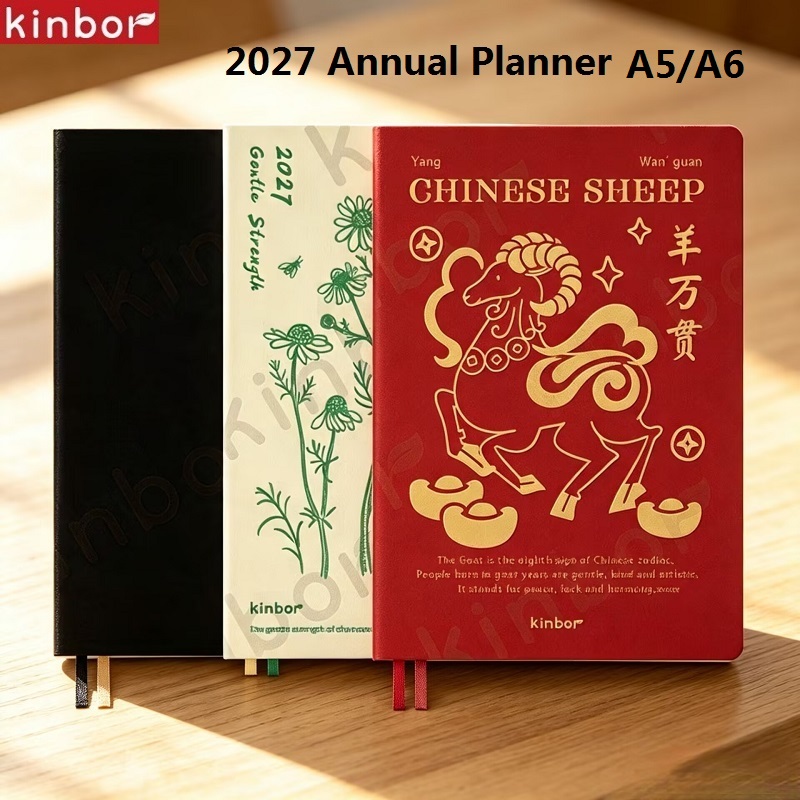 Nuovo Planner Kinbor 2027 A5/A - Leatherwork Plans recensione e prezzo