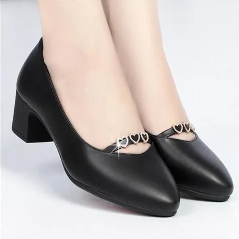 Scarpe da donna con tacco quad - Leatherworking Classic recensione e prezzo