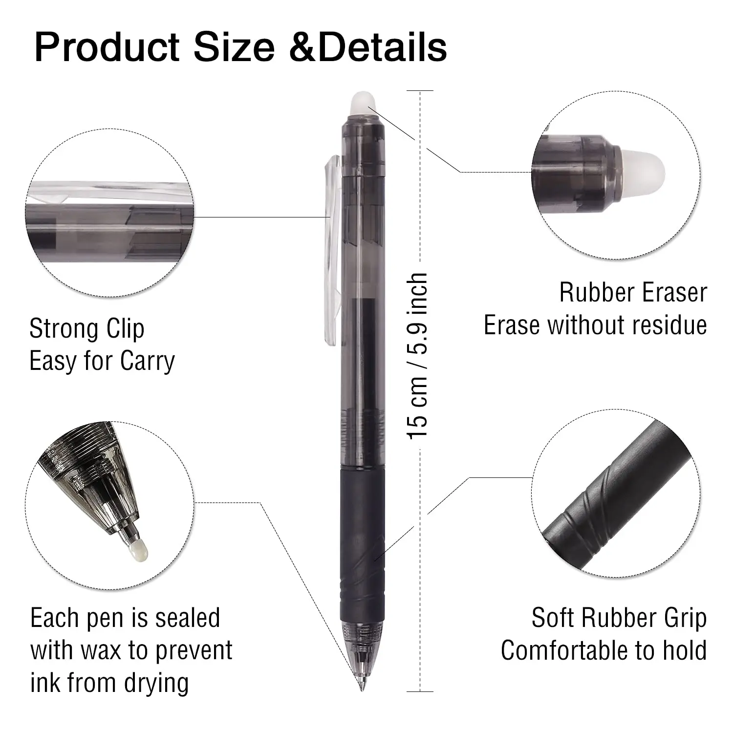 8 colori 0.7mm Magic Retrattil - Pilot Pen Frixion recensione e prezzo