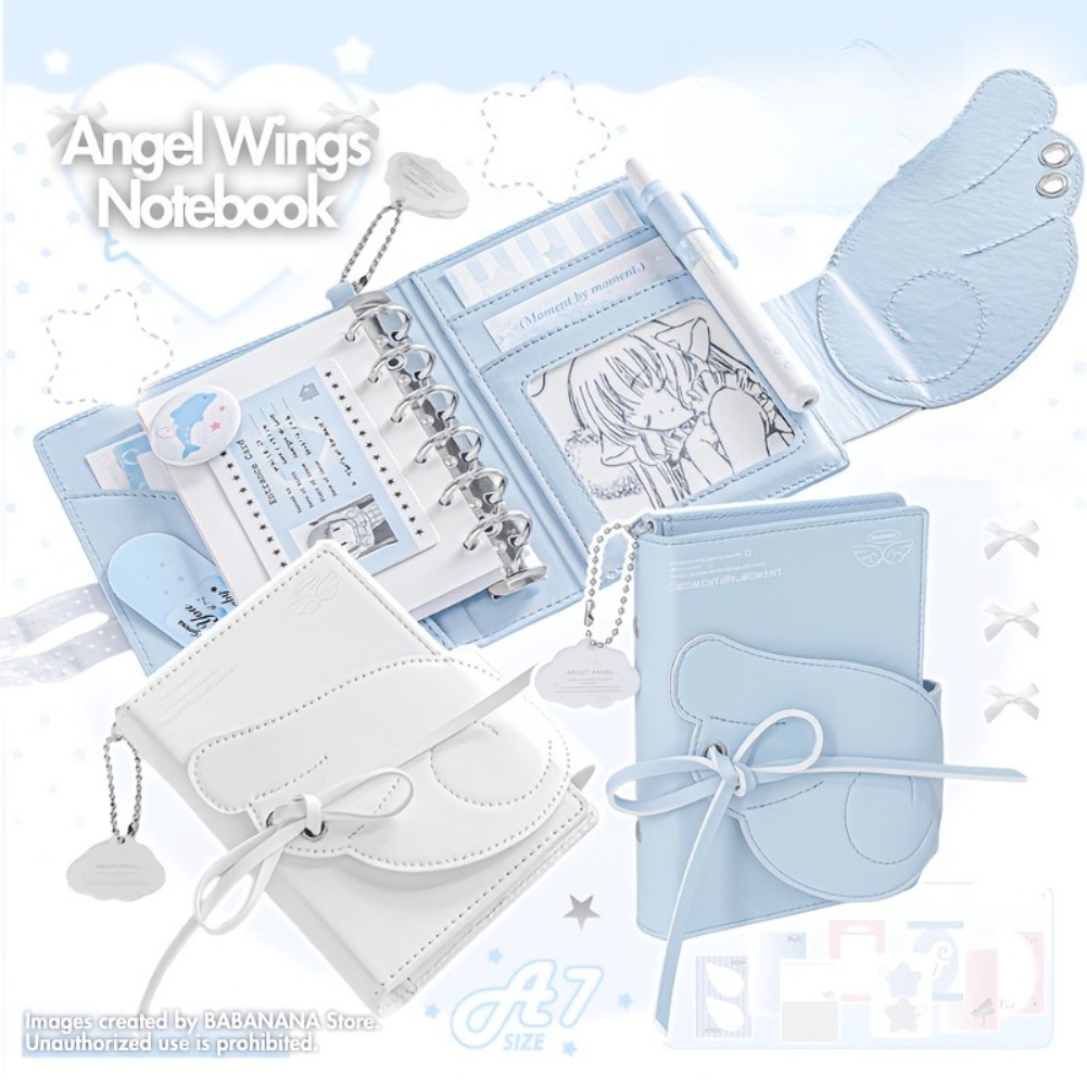 Quaderno Kawaii con Ali d'Ange - Leather Work Notebook recensione e prezzo