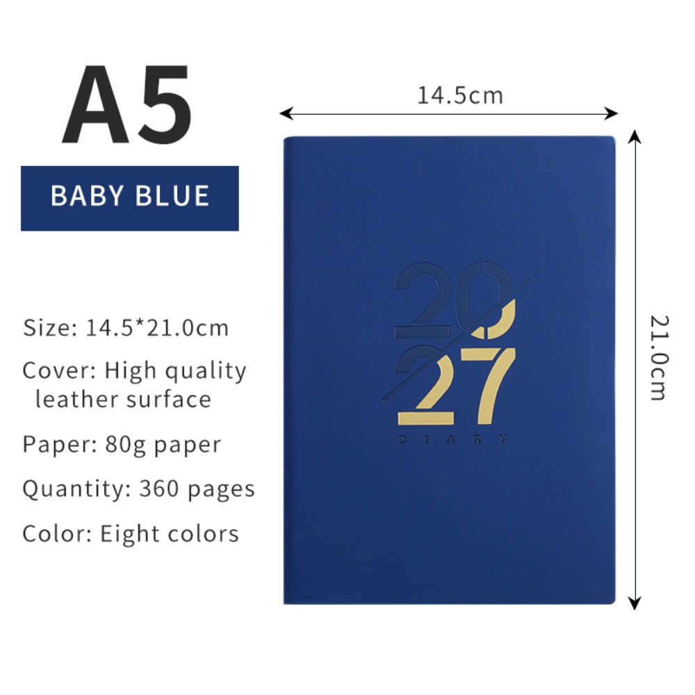 Agenda A5 2027, 12 Mesi, Lingu - Leatherwork Plans recensione e prezzo