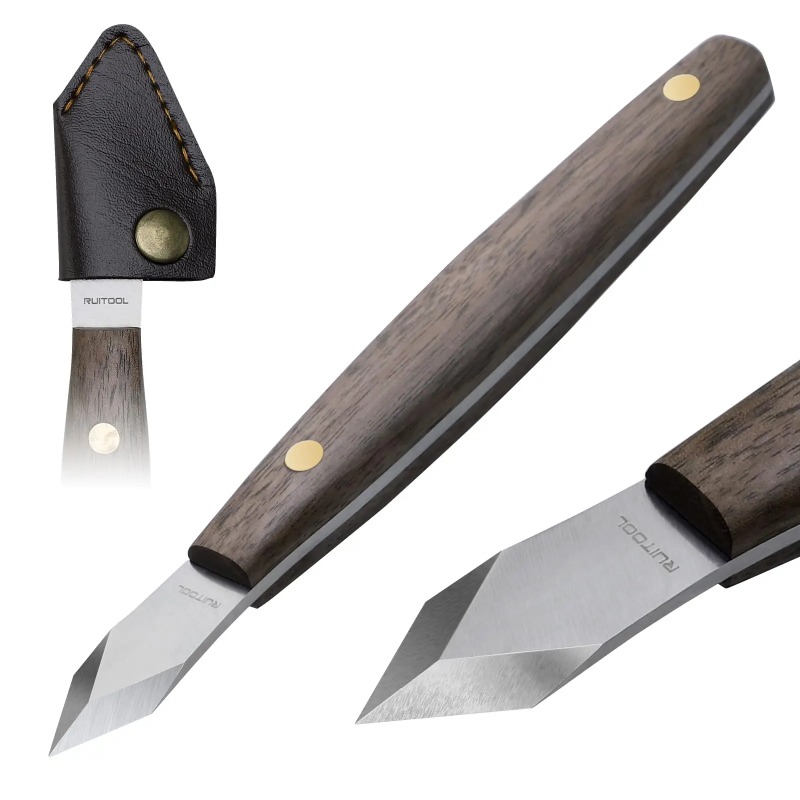 Coltello da intaglio fatto a m - Leatherwork Knife Sheath recensione e prezzo