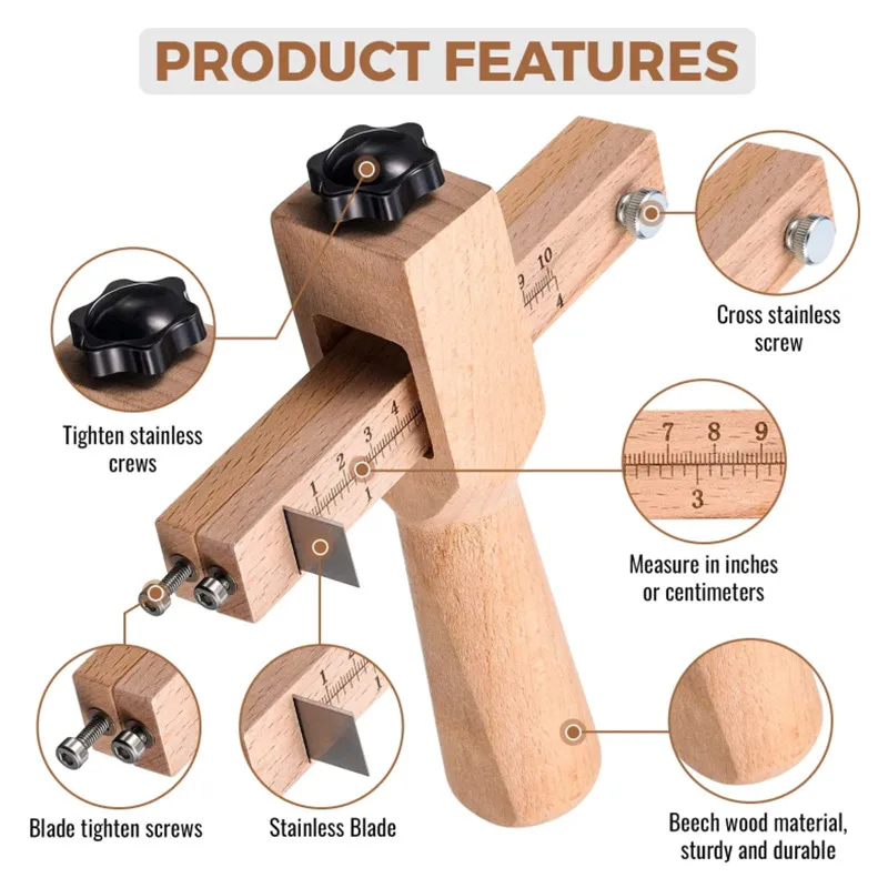 Nuovo taglierina per cintura r - Leatherwork Projects recensione e prezzo
